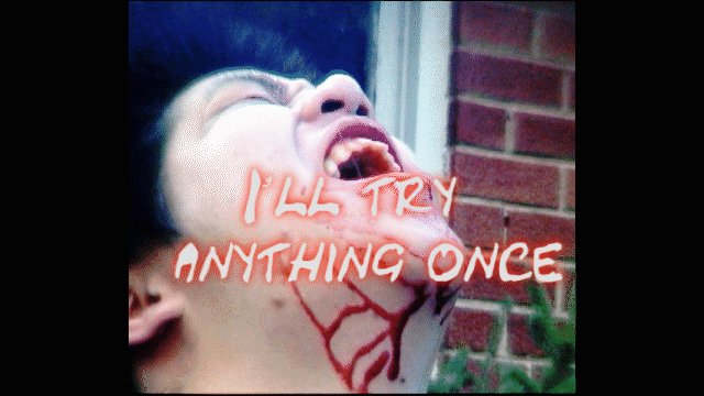 I'll Try Anything Once