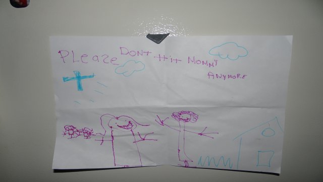 Don't hit Mommy Anymore